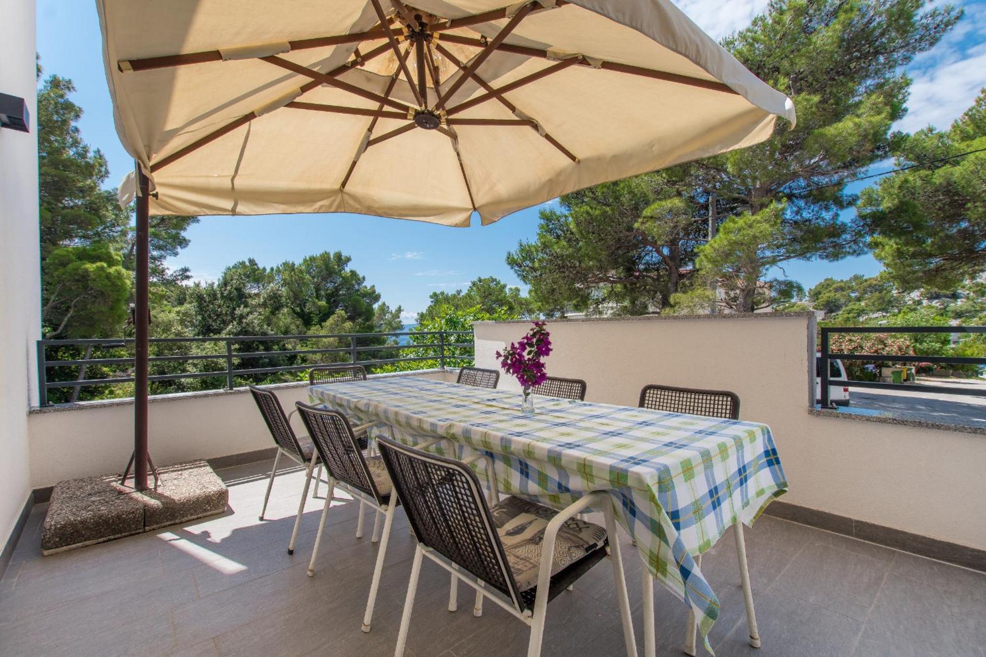 Spacious Family Apartment Casa Lili Krvavica Exterior photo